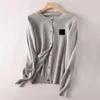 Women Designers Clothes Stylist Sweater Cardigan V-neck Fashion Knitwear High Quality Sweaters