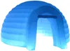 5mD Inflatable Igloo Dome Tent with Air Blower(White, one Doors) Structure Workshop for Event Party Wedding Exhibition Business Congress