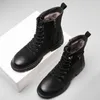 Laarzen Topkwaliteit Heren Big Size 37 47 Winterschoenen Lederen Mens Enkel Warm Militaire Tactische Male Luxe Schoen