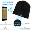 Bluetooth Beanie chapéu mulheres homens sem fio música inverno para esportes ao ar livre caminhadas camping correndo ciclismo tampões máscaras