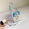 Shoulder Bags Holographic Transparent Bag Women Handbag Sac Holo Laser Gym Travel 2021 Summer PVC Luggage Large Capacity Bolsa