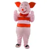 Mascot dockdräkt Piglet Pig Mascot Costume Friend Party Fancy Dress Halloween Birthday Party Outfit Adult Size Mascot Costume204D
