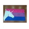 Drapeaux de maïs bisexuels 3x5ft 100D Polyester fête d'anniversaire de haute qualité avec deux œillets en laiton