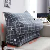 Kussen / decoratief kussen 1 paar bed driehoekige kussen stoel nachtkastje lumbale rugleuning lezen voor luie kantoor woonkamer home decor