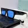 Sunglasses OW40014 Mens Fashion Classic Thick Plate BLACK White Square Frame Designer Sun Glasses Casual Vacation Anti-UV400 Protection with Original Box