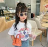 Dzieci Dzieci Shell Torebka PU Leather Baby Girl Shaped Slant Cross Messenger Bag Mini Cute Zero Portfel Portfele Dinner Torby