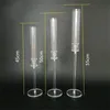 Candle Houders 1 Set = 3 stuks Acryl Kandelaar Center Decoratie Road Lead Wedding Props Christmas Decora