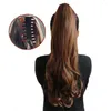 24 Inches Curly Synthetic Claw in Ponytail 8 Colors Simulation Human Hair Extensions Ponytails Bundles AS-C06