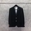 Le designer Blazers Blazers Slim Business Casual Male Suit Top Top Fashion Nettched Solid Formeal Wedding Veste avec boutons en or Suit coréen pour hommes