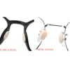 40PRS NewStyle SuperlightEVA抗圧力ノーズパッドプランクメタルの眼鏡のためのステッカーを強調