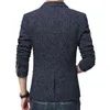 FGKKS Spring Autumn Men's Blazers Korean Fashion Slim Fit Single Button Mens Suit Jacket Party Business Casual Male Blazers 211120