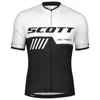 Scott Pro Team Męskie jazda na rowerze Krótkie rękawy Jersey Road Racing Koszule Jazda na rowerze Topy Oddychające Sporty Outdoor Sports Maillot S21041970 \ t