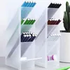 Creative Multifunctional 4 Grid Desktop Organizer Pen Holder Makeup Storage Box School Office Accessories Stationery 2111123371161