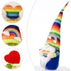 Newrainbow gnome peluche senza volto decorazioni natalizie nane figurine per la casa decorazione della casa delicata llf11207