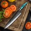 Grandsharp 93 tum Damaskus Chef Knife High Carbon Steel 67 Lager VG10 Japanese Chef039s Kitchen Gyuto Knives Cooking Tools G5222040