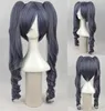 Lockige synthetische Butler Cosplay Anime Perücke HD nahtlose Lace Front Perücke