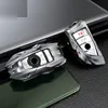 Housse de protection pour clé de voiture en alliage de Zinc, pour BMW X1 X3 X5 X6 série 1 2 5 7 F15 F16 E53 E70 E39 F10 F30 G30