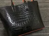 2pic/set Women Men Briefcases Bag Platfor doodling designer handbags totes composite handbag genuine leather purse shoulder bags