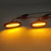 2st Sida Marker Lights Dynamic LED Turn Signal Light för Nissan Qashqai J10 X-Trail T31 Cube Juke Leaf Micra Micra K13 Note E11