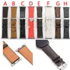 Top G designer Watchbands Straps 38mm 40mm 41mm 42MM 44mm 45MM Watch Band Letter Print Leather Straps Bracelet Fashion Red Big L Flower Stripes watchband iwatch 8 7 6 5 4