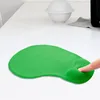 H-02 Silicone Mouse Pad with Wrist rest PU Hand Support Office Creative Fashion Non Slip