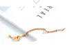 N1011 Rose Gold Aço Inoxidável Handcuff Chain Chain Link Pulseira Estilo De Moda Para Mulheres Meninas Lady Presentes