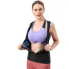 Damesjapers Women's Taille Trainer Vest voor vrouwen Workout Tops Body Shaper Cincher Thermo Sweat gewichtsverlies Sauna Suit shirt