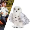 12 Zoll Premium Qualität Douglas Wizard Snowy White Plüsch Hedwig Eule Toy Potter Niedliche Stofftierpuppe Kindergeschenk 210728