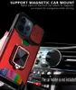 Hybrid Kickstand -ringfodral för iPhone 7 8 Plus X XS XR 11 Pro Max 12 Mini 13 14 Armor Rugged Shield Case W Card Slot Phone Cover6064245