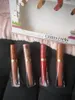 Boże Narodzenie Rozpożone Lip Gloss Treats Płynny Szminka Zestaw 4 Odcienie Matowe Longwear Skalowane szminki Zestaw Słodki Zapach Lipgloss Makeup Zestawy Limited Edition Bezpłatny statek