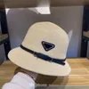 Klasik Marka Çıkarılabilir Tatil Plaj Şapkaları Yüksek Kalite Ayarlanabilir Snapback Sun Hat Kadınları Casquette Geniş Kap Cap 3 Renk Balık1998723