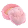 JH Principessa Letto per cani Divano morbido per cani di piccola taglia Pizzo rosa Cucciolo di casa Pet Doggy Teddy Biancheria da letto Letti per cani di gatto Nido Mat Cucce