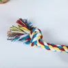 Double Knot Chew Rope Toys Dog Puppy Cotton Chews Toy Durable Braided Bone 17-28cm Funny Tool Pet Supplies