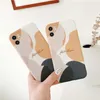 Kunst Retro abstrakte Geometrie Handyhüllen für iPhone 12 11 Pro XR X XS Max 7 8 Plus süße weiche Silikonhülle