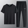 Мужская футболка для футболок спортивного костюма 3xl 4xl 5xl Quick-Dry Blayers Summer Running Fitnes