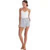 Pantalones cortos informales de algodón y LICRA de punto ecológicos para mujer, pantalones cortos de verano para mujer M30172 210526