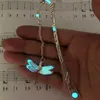 Lesezeichen Leuchtende Libelle Stern Mond Personalisierte Antike Silberlegierung Fluoreszierender Schmuck DIY Scrapbook Lesezeichen Seitenordner