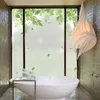Naklejki okienne Dostosowane ogrodowe rośliny i kwiaty Elektrostatyczne frostowane szkło łazienka pokój dzienny cieniowanie dekoracyjnego film