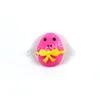 Party Easter Party Mini Bunny Marchew Eggs TPR Stres reliever Squishy Zabawki dla dzieci