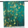 2020 Marque de luxe Femmes Hiver Cachemire Écharpe Châle Châle peint numérique Van Gogh Peinture à l'huile Pashmina Dames Couverture écharpe Q0828