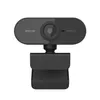 Webcam HD 1080P Mini ordinateur PC caméra Web avec microphone caméras rotatives pour le travail de conférence d'appel vidéo de diffusion en direct câble USB de 1 m