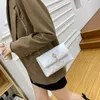 Messenger Bags Diamond Grid Crown Women'S Fresh PU Solid Color Female Shoulder Bag Phone Cosmetic Ladies Bag