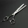 Forbici Chunker in pollici Set per parrucchiere professionale di precisione Tagli di capelli con taglio diradamento importati dal Giappone Barber1286831
