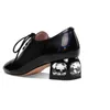 ALLBITEFO size 34-41 Iridescent genuine leather women heels shoes cross tied big fashion high heel shoes high heels 210611