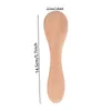 Brosse en bois pour le visage, poils, Exfoliation de la peau sèche, nettoyage du visage, masseur, fournitures de lavage