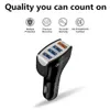 QC3.0 Quick Charge 3.0 4 Port Car USB Charger Adapter Universal Fast Charging for iPhone Samsung Xiaomi