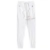 Mens Track Pant Casual Designer High Quality Solid Color Joggers Pants Rainbow side stripes Trousers Elastic WaistM-XXXL#99289U