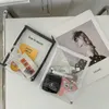 WG Transparente Kosmetiktasche für Damen, Ins2021, tragbare Reise-Kulturbeutel mit großem Fassungsvermögen