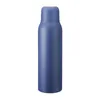 Bottiglie d'acqua 420ml UV purificatore di purificatore UV bottiglia in acciaio inox tazza isolata sottovuoto per escursioni all'aperto Camping lb