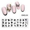 Nail Stamp Templates Art Stamping with Marble Christmas Snowflake Design Metal Image Nails Plates for DIY Decorating Kit Manicure Stencils Tools